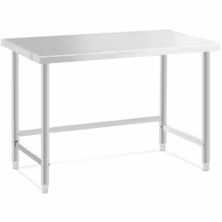 ⭐⭐⭐⭐⭐ Une table en inox faite pour durer qui offre un vaste espace de travail de marques Royal Catering ✅ Modèle: RCAT-120/70 ...