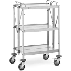 Royal Catering - Carrise - 3 bordures - (2x) 50 x 83/40 x 58 cm - 90 kg - pliable