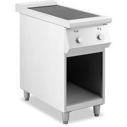 Royal Catering - Cuisinière Induction 8 500 w 2 Plaques 260 °c Compartiment de rangement