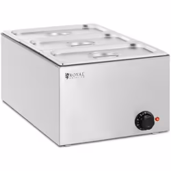 ⭐⭐⭐⭐⭐ Un bain-marie professionnel avec 3 x GN 1/3 bacs et couvercles de marques Royal Catering ✅ Modèle: RCBM_GN1/3_1 ✅ Artic ...