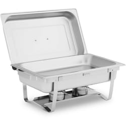 Royal Catering - Chauffe-plat professionnel 9 l 2 brûleurs pour pâte à brûler 500 x 300 x 60 mm