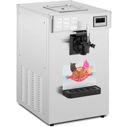 Royal Catering - Machine à glace italienne pro 1150 w 18 l/h Bacs 10 l 1 parfum