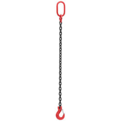 Steinberg Systems - Chaîne de levage Suspension 1 brin Chaîne grue 3150 kg 1 m noir