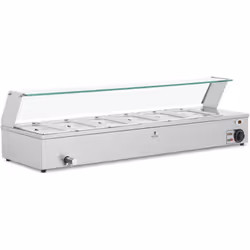 ⭐⭐⭐⭐⭐ Servez des plats variés avec un bain marie professionnel accueillant 6 bacs GN de marques Royal Catering ✅ Modèle: RCBM ...
