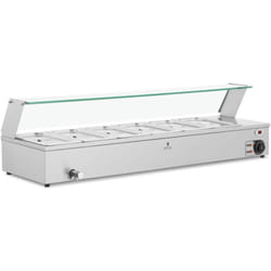 Bain Marie - 6 GN 1/3 Conteneur - Royal Catering