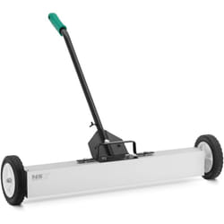 MSW - Balai magnétique Balai aimanté avec roues 73 - 100 cm x 75 cm aimant ferrite