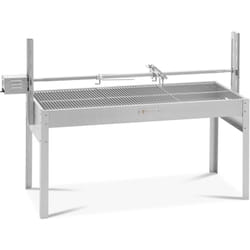 Royal Catering - Suckling Pig Grill - avec moteur - 40 kg - brochette de grill longueur: 127 cm - acier inoxydable