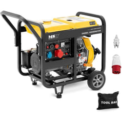 MSW - Générateur d'urgence Diesel - 2500/7500 w - 12,5 l - 230/400 v - mobil - avr - euro 5