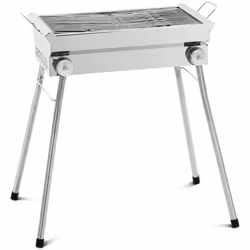 ⭐⭐⭐⭐⭐ Un appareil compact et polyvalent : votre barbecue au charbon de bois avec une grande grille de 43 x 25 cm de marques R ...
