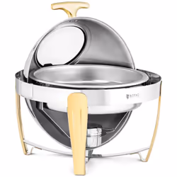 ⭐⭐⭐⭐⭐ Mettez la table pour une pléiade de gens avec un chafing dish élégant en inox de marques Royal Catering ✅ Modèle: RCCD- ...