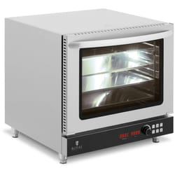 Royal Catering - Four à air chaud - 2800 w - Timer - 3 fonctions - 4 feuilles