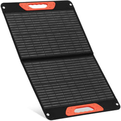 MSW - Valise solaire Panneau solaire portable Pliable 60 w 2 ports usb