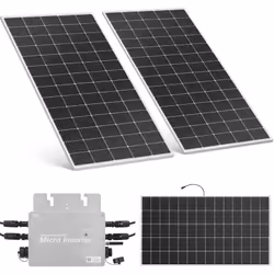 Description générale L'énergie solaire n'a jamais été aussi accessible grâce au kit solaire complet pour balcon de MSW. Ce sy ...