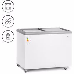 ⭐⭐⭐⭐⭐ Plus de place pour les surgelés avec ce congélateur vitré Royal Catering de marques Royal Catering ✅ Modèle: RCFGDF-280 ...