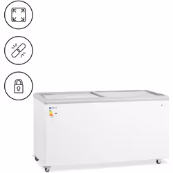 ⭐⭐⭐⭐⭐ Plus de place pour les surgelés avec ce congélateur vitré Royal Catering de marques Royal Catering ✅ Modèle: RCFGDF-450 ...