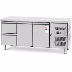 ⭐⭐⭐⭐⭐ Transformez vos aliments frais sur une table réfrigérée Royal Catering de marques Royal Catering ✅ Modèle: RCS-417D ✅ A ...