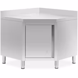 ⭐⭐⭐⭐⭐ Peu encombrante et spacieuse : votre armoire d'angle en acier inoxydable de marques Royal Catering ✅ Modèle: RCCC-1000S ...