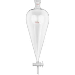 Steinberg Systems - Ampoule à décanter 2 000 ml Rodage normalisé : 24/29 Robinet d'arrêt ptfe