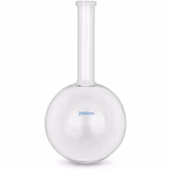 ⭐⭐⭐⭐⭐ Ballon à fond plat de haute qualité en verre borosilicaté de marques Steinberg Systems ✅ Modèle: SBS-LA-45 ✅ Article: 1 ...