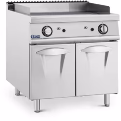 ⭐⭐⭐⭐⭐ Robuste, pratique et flexible : plancha gaz rainurée avec armoire intégrée de marques Royal Catering ✅ Modèle: RCGG-80/ ...