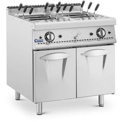 Royal Catering - Cuiseur à pâtes gaz - 4 x 4 kW - propane / gpl / gaz naturel - 80 x 73 cm - Série Pro 730