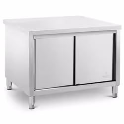 Meuble bas en inox - ECO - 120 x 80 cm - 500 kg - Royal Catering