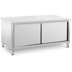 Royal Catering - Armoire de travail en inox - eco - 180 x 80 cm - 500 kg