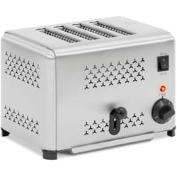 Royal Catering - Grille-pain 1 800 w pour 4 tranches Toaster professionnel