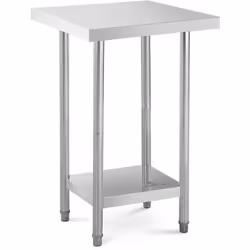 ⭐⭐⭐⭐⭐ La table de travail en inox Royal Catering : robuste et capable de supporter de grandes charges, elle vous convaincra p ...