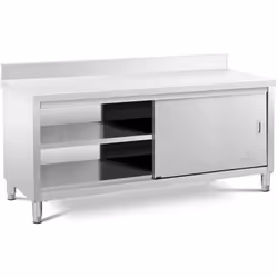 ⭐⭐⭐⭐⭐ Jusqu’à 600 kg ! Un modèle d’armoire de travail performant et propre avec dosseret de marques Royal Catering ✅ Modèle:  ...