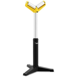 Servante D'Atelier à Rouleau Chevalet 800kg Réglable Hauteur 2 Rouleaux 63-103cm