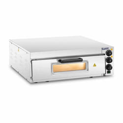 Four à Pizza - ROYAL CATERING - Pro Électrique 2kW - Ø 60 cm - Température max 350 °C - Minuterie intégrée