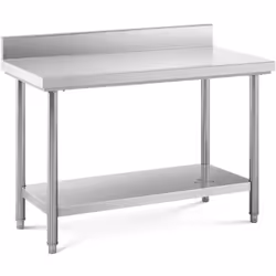 Description générale La table de travail en acier inoxydable RCWT-120X60SB de Royal Catering est conçue pour les cuisines pro ...