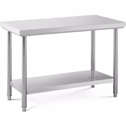 Description générale La table de travail en acier inoxydable RCWT-120X60S de Royal Catering est conçue pour répondre aux exig ...