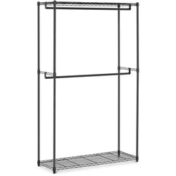 Royal Catering - Armoire De Rangement Penderie Ouverte Portant à Vêtements Avec Étagère 200 kg