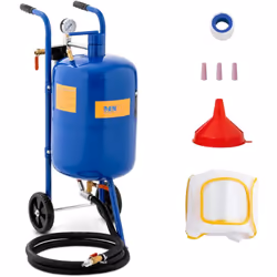 Description générale La sableuse mobile MSW-MS40A est un outil pneumatique conçu pour le traitement rapide et efficace des su ...