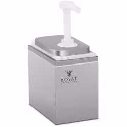 ⭐⭐⭐⭐⭐ Un distributeur de sauce polyvalent avec une pompe de marques Royal Catering ✅ Modèle: RCDI-2L ✅ Article: 10011448 ⬇️ C ...