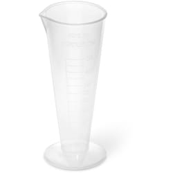 Steinberg Systems - 10x Verre Doseur Mesureur Pied Gradué Plastique Transparent Bécher Verrerie 50ml