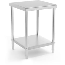 Table Inox Professionnelle Préparation Plan De Travail Étagère 6060 cm 150 kg