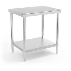 Table Inox Professionnelle Préparation Plan De Travail Étagère 8060 cm 190 kg