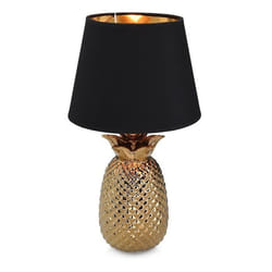 Navaris Lampe LED Forme Ananas - Lampe de Chevet et Veilleuse Design 35 cm en Forme dAnanas - Lampe de Table Décorative Salon Chamb