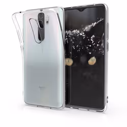 Coque de téléphone - kwmobile - Xiaomi Redmi Note 8 Pro - Silicone transparent - Souple - Lisse