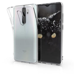 Coque de téléphone - kwmobile - Xiaomi Redmi Note 8 Pro - Silicone transparent - Souple - Lisse