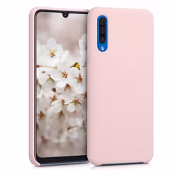 kwmobile Coque Samsung Galaxy A50 - Coque pour Samsung Galaxy A50 - Coque de téléphone en silicone rose ancien mat 48715.52