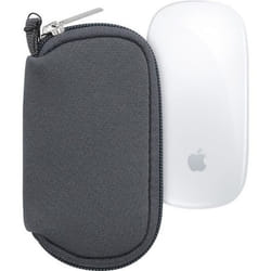 Housse de protection - kwmobile - Apple Magic Mouse 1/2 - Néoprène gris - Sacoche légère - Compatible sans fil