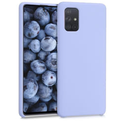 Coque - kwmobile - Samsung Galaxy A71 - Violet pastel - Protection intégrale - Antidérapante