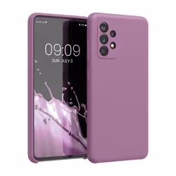 Coque téléphone - Kwmobile - 54347.235 - Compatible Samsung Galaxy A52 - Protection silicone - Antichoc souple