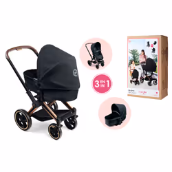 Corolle BB36/42 CYBEX PRIAM - LANDAU NOIR 3 EN 1