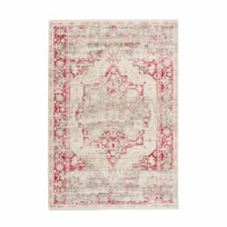 Tapis Vintage à Poils Courts, Toucher Doux, Multi-Taille Intérieur