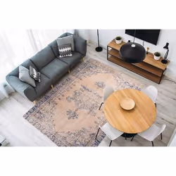 Arte Espina Vintage 8406 Intérieure Tapis de sol Rectangle Polyester Bleu